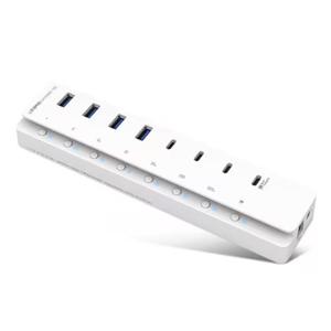 :EFM네트웍스 아이피타임 UH1008C-QC (8포트/USB 3.1) USB 허브