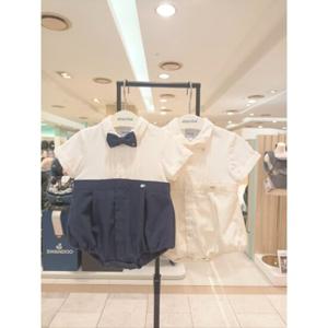 [압소바] (2종택)(출산백일돌선물) 아이작 정장우주복 (A2322301)