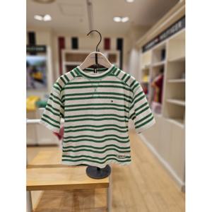 타미힐피거칠드런6 T42F1KKO810BT1 테리 스트라이프 티
