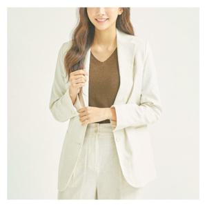 [로엠]루즈핏 싱글 자켓 (RMJKB25R11-T)