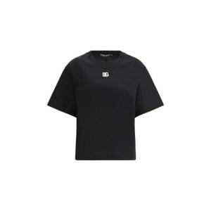 돌체앤가바나 DG 자수 크루넥 티셔츠 F8U10ZGDCYD N0000 TP942698076