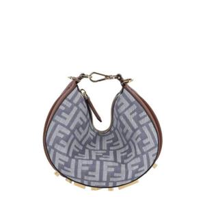 Fendi 펜디그래피 FF 자카드 미니 호보백 8BS081AUT4 F1SYG TP944419682