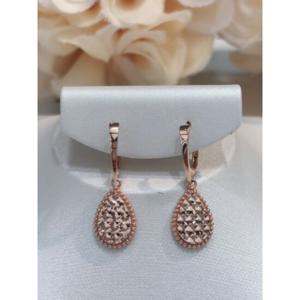 로이드 컷팅 물방울 14K GOLD 원터치 귀걸이 LEE25005G