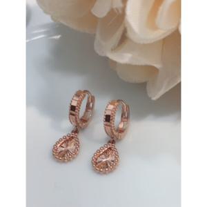로이드 물방울 컷팅 딸랑이 14K GOLD 원터치 귀걸이 LOSP3002G