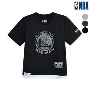 [NBA KIDS]NBA팀로고 오버핏 고주파 팀티셔츠 (N182TS513P)