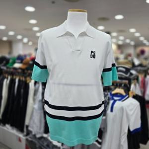 [파사디]스트라이프배색KT  Q24MKT271M(WH)