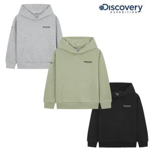 디스커버리키즈 DKTR35051 키즈 에센셜 스몰로고 트레이닝 후드티셔츠