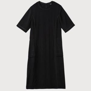 올리비아로렌 DP01 인견소재  스티치원피스 VOCOA4M5316