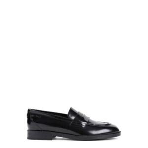 Bally 로고 플라크 슬립온 로퍼 WF150IVT742 U901BLACK TP942837691