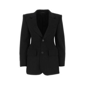 발렌시아가 자켓 725199TNT36 1070 Black white 1070