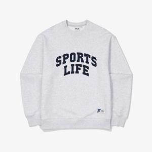 [휠라](온라인 단독)Sportslife 아치로고 맨투맨 (FE2POF5102X_MLY)