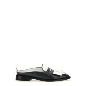 여성 Thom Browne 킬트 바시티 슬립온 페니 로퍼 00216133