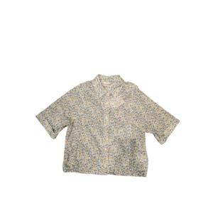 [안지크]꽃나염반팔셔츠블라우스AJ2BL5270