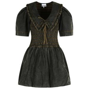 가니 숏 원피스 W0680099 Black