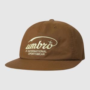 엄브로모자 JQS UP323CCP75-BRW 빈티지 평챙 캡 / BROWN