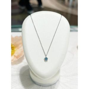 미니골드 14k 미니다이아몬드 리비에라 다즐링 목걸이 NNTM4078L