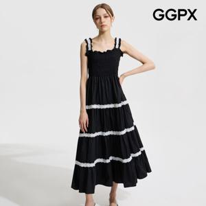 GGPX  레이스 캉캉 스모크 원피스 (GP6OP050F)