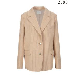 [주크]() 헤링본 투버튼자켓 (Z231MSF102_YE)