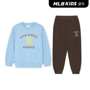 [MLB키즈]바시티 맨투맨 세트 SD (D.Sky Blue)7AS2V0244-13SBD
