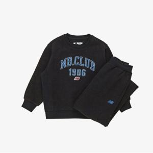 M 뉴발란스키즈트레이닝세트 PQC NK9YEB403U-19 ESSENTIAL_기모