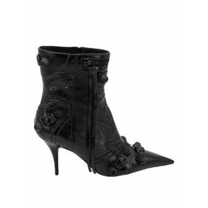 [BALENCIAGA] 여성 앵클 부츠 페이턴트 레더 694379WBUA11010 블랙 /8
