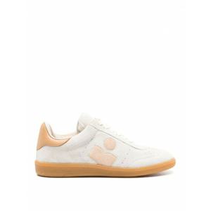 [ISABEL MARANT ETOILE] 여성 트레이너 베이지 레더 스니커즈 BK0014FAB1E04SCKBE /8