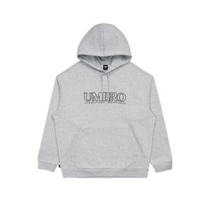 엄브로 에센셜 플러스 자수 레터링 후드 티셔츠 UQ121CHD16MGR