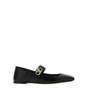 VALENTINO GARAVANI Valentino Garavani & 39 VLogo& 39  발레 플랫 5W2S0JV2EEY0NO