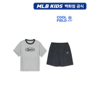 [MLB키즈] 아웃도어 티셔츠 세트 (7AS1B0253-50GRL)