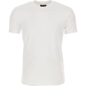 엠포리오 아르마니 반팔 티셔츠 8N1TF0 1JCDZ 0100 White