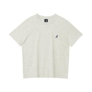 M 캉골반팔티 CQK KREW-ST27980OM 우먼스 러시 로고 티셔츠 2798 오트밀