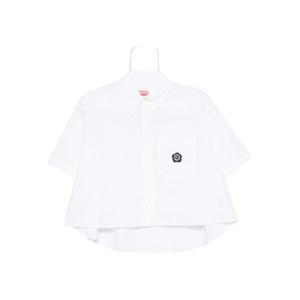 겐조 셔츠 FF62CH2469LH 01 White