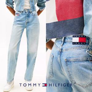 타미힐피거 TOMMY HILFIGER DW20498-1A5 여자 슬림 스트레이트핏 데님 청바지