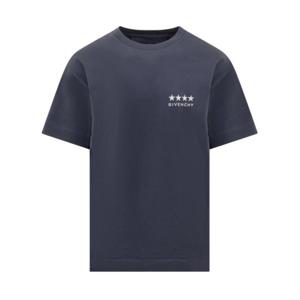 지방시 반팔 티셔츠 BM71JA3YJ5402 402 DEEP BLUE
