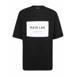 [BALMAIN] 남성 티셔츠 Main Lab 라벨 CH6EH015JH91EAB 블랙 /8