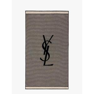 SAINT LAURENT Certified cotton striped beach towel 8274953Y106