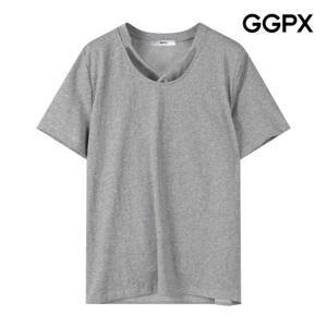 [GGPX] X넥 루즈핏 티셔츠 (GP7TS002F)