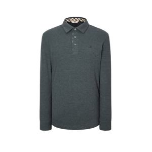 닥스 골프 남성 24FW DD로고 멜란지 긴팔폴로티셔츠 (GREEN) WGTS4D902E2