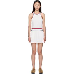 25 SS 스포티앤리치 여성 화이트 SRC 피비 미니 드레스 252446F052000