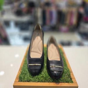 허시파피 세이브존04 여성컴포트세미드레스베이직펀칭펌프스4cm 32ACVFR401
