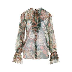 에트로 블라우스 WRIA0032 99SA1E3 X0892 VERDE GREEN