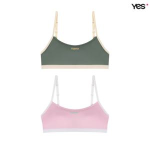 [예스]무결점 쿨메쉬 노와이어 브라탑 YSWBA441