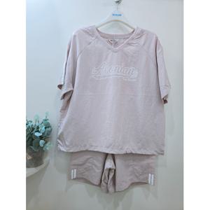 [에꼴리에]5부 쿨 와샤 2선 브이넥 셋트 25B17531754