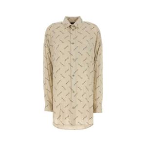 발렌시아가 셔츠 773300TRLB19711 Beige