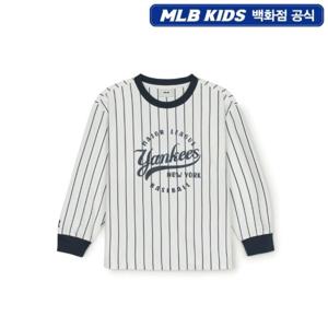 바시티 스트라이프 베이스볼 긴팔 티셔츠 (7ATSV0851-BON)
