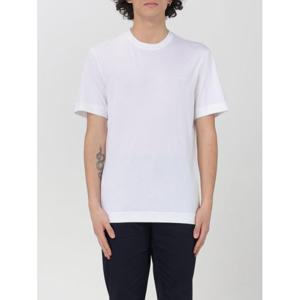 에르메네질도제냐 반팔 티셔츠 F765UF360A9 N00 White