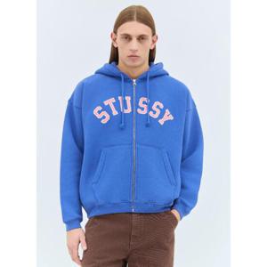 25 SS 스투시 남성 디스트레스트 그래픽 집업 후드티셔츠 sts0159007ppl