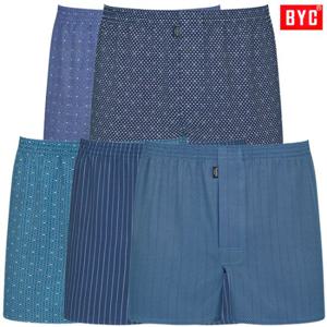 BYC순면데일리앞옆트임트렁크팬티5매MCG5020