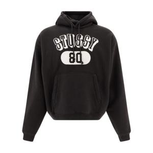 스투시 남성 블랙 후드 1185610034 WASHED BLACK