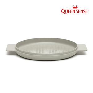 퀸센스 비즘 오리엔탈 인덕션 통주물 세라믹 테이블그릴팬 24cm